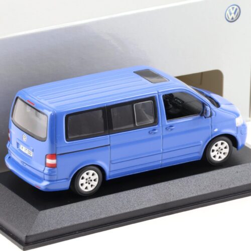 1:43 Minichamps VW T5 Multivan blue 2003 DEALER VERSION