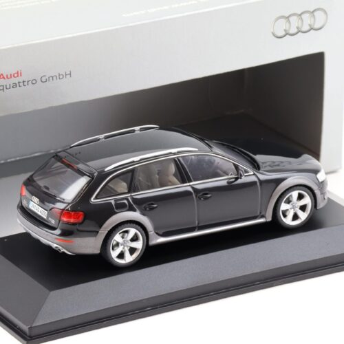 1:43 Schuco Audi A4 Allroad Avant Phantom black 2009 DEALER VERSION