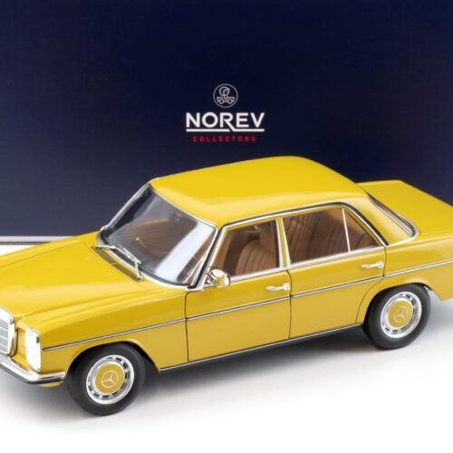 1:18 Norev Mercedes 200 Strich-Acht /8 W115 Limousine 2-Serie 1973 sahara yellow