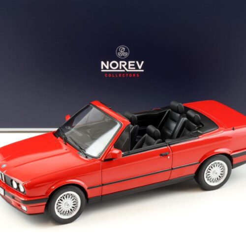 1:18 Norev BMW 318i (E30) Cabriolet red 1991