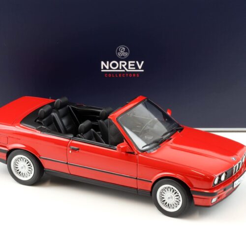 1:18 Norev BMW 318i (E30) Cabriolet red 1991