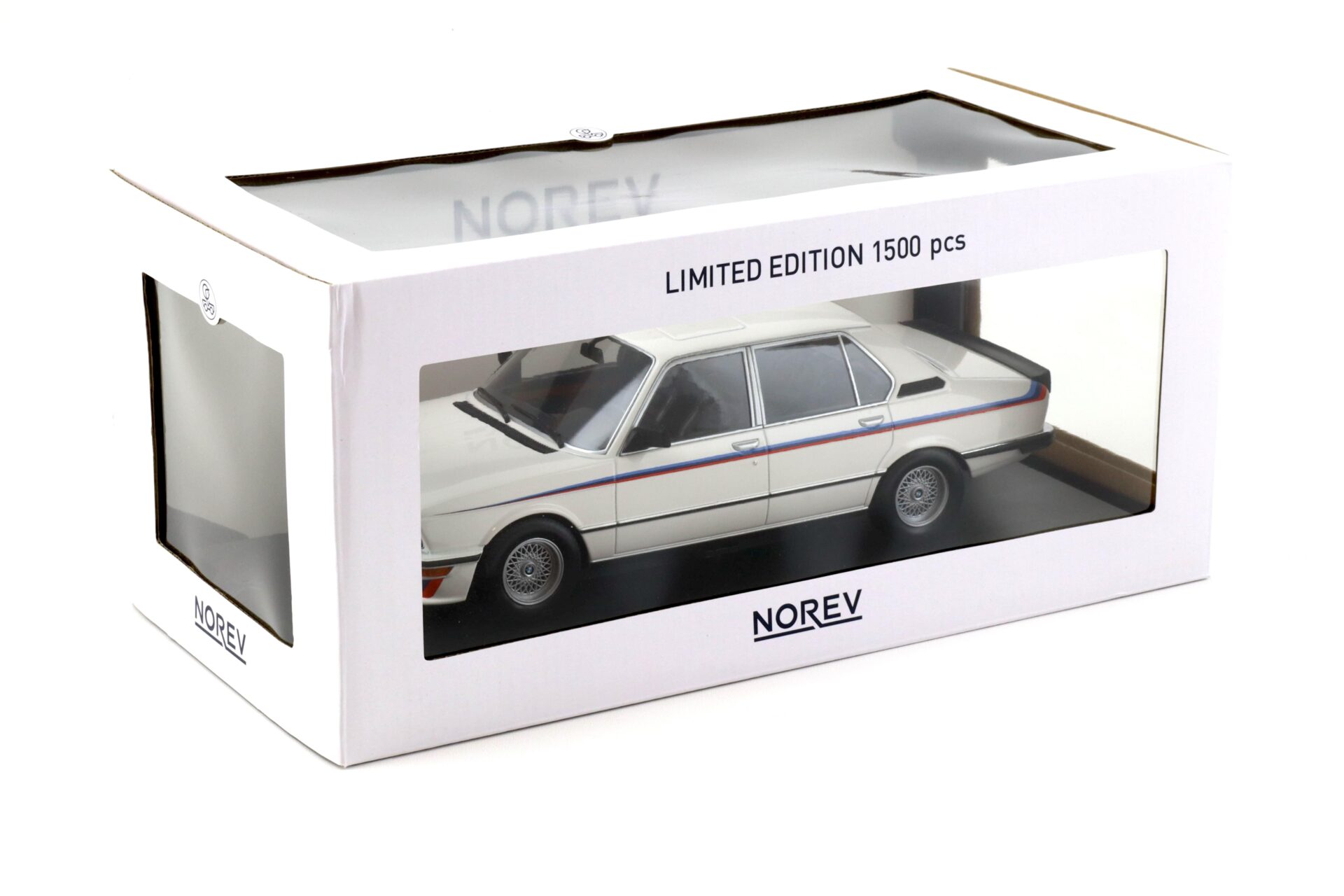 1:18 Norev BMW M 535i Limousine E12 white 1980
