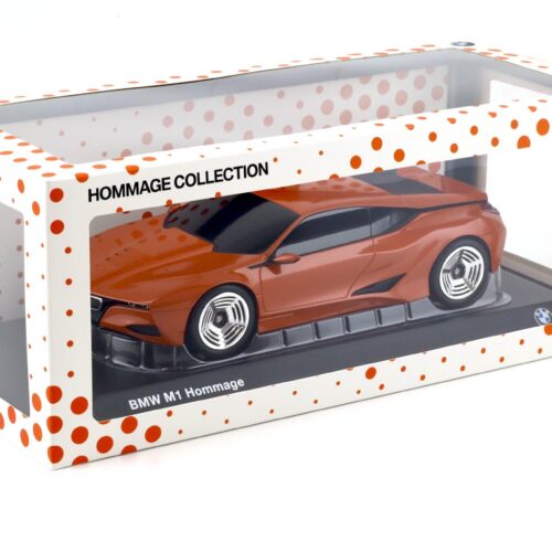 1:18 Norev BMW M1 Hommage orange metallic Hommage Collection DEALER VERSION