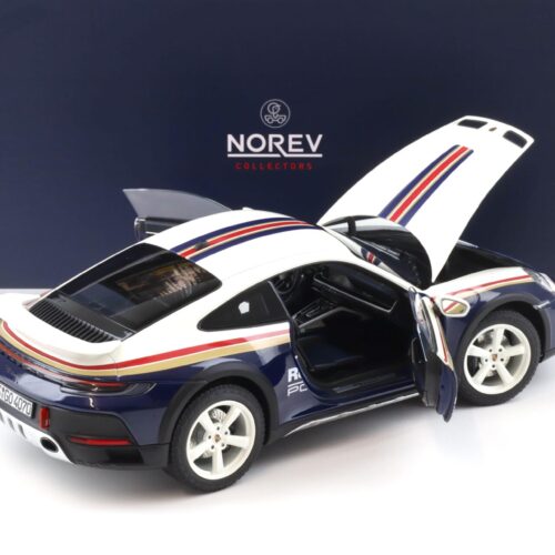 1:18 Norev Porsche 911 (992) Dakar Coupe 2023 Roughroads #953