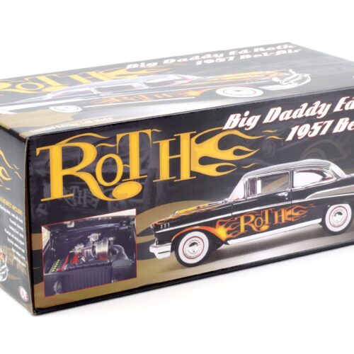 1:18 ACME 1957 Chevrolet Bel Air Big Daddy Ed Roth black/ flames