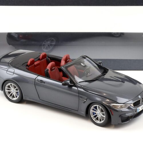1:18 Paragon BMW M4 F82 Convertible Mineral gray DEALER VERSION - Image 2