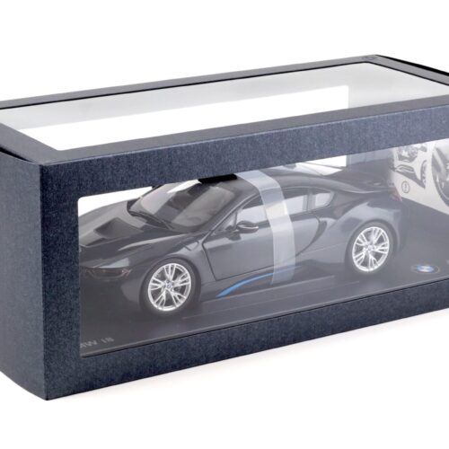 1:18 Paragon 2013 BMW i8 Coupe Sophisto grey metallic DEALER VERSION - Image 5