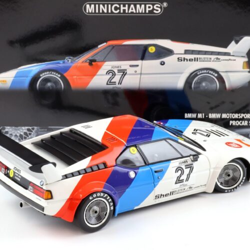 1:18 Minichamps BMW M1 Procar BMW Motorsport #27 A.Jones Procar Series 1979