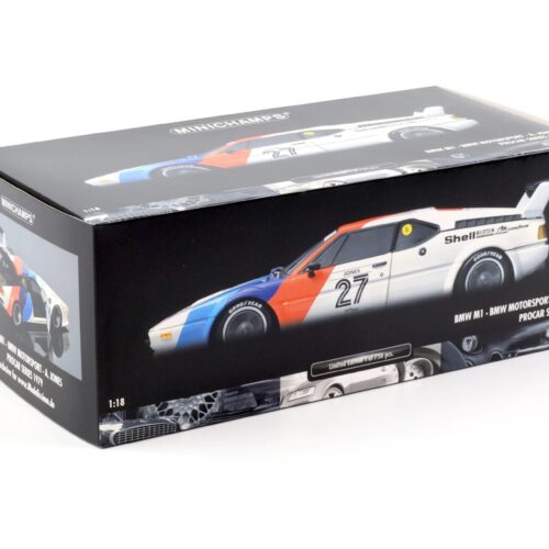1:18 Minichamps BMW M1 Procar BMW Motorsport #27 A.Jones Procar Series 1979