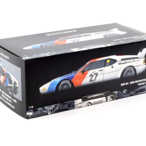 1:18 Minichamps BMW M1 Procar BMW Nederland #99 T.Hezemans Procar Series 1979