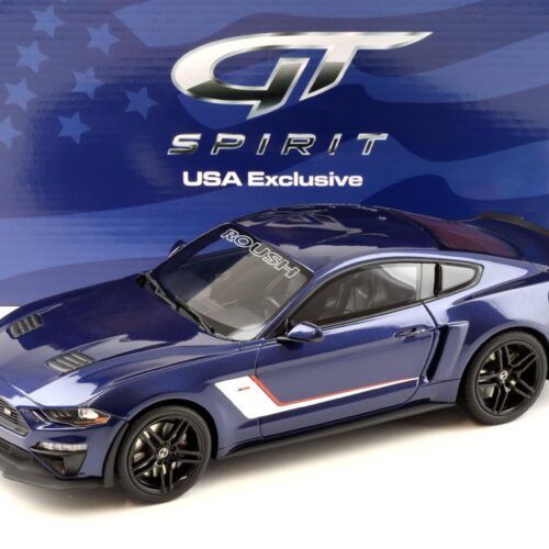 1:18 GT Spirit ACME US020 Roush Stage 3 Ford Mustang Coupe 2019 blue/ white