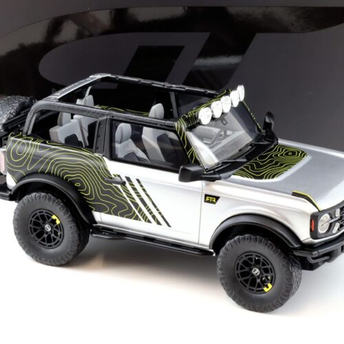1:18 GT Spirit GT404 Ford Bronco by RTR 2022 iconic silver/ green
