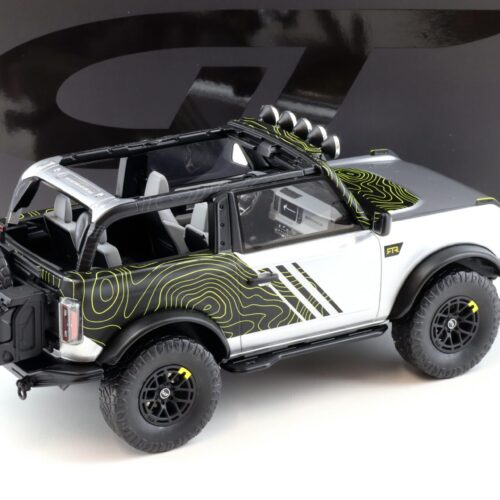 1:18 GT Spirit GT404 Ford Bronco by RTR 2022 iconic silver/ green