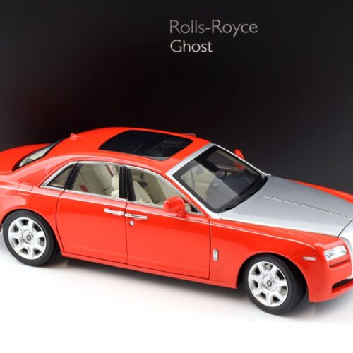 1:18 Kyosho Rolls Royce Ghost 2009 red/ silver KS08802RS