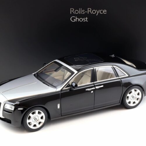 1:18 Kyosho Rolls Royce Ghost 2009 black/ silver KS08802BKS2