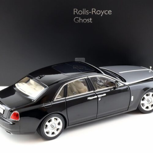 1:18 Kyosho Rolls Royce Ghost 2009 black/ silver KS08802BKS2