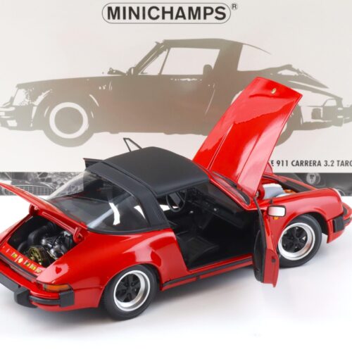 1:18 Minichamps Porsche 911 Carrera 3.2 Targa 1983 red