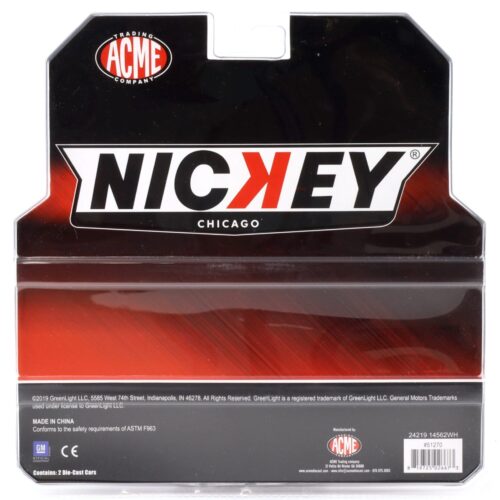 1:64 ACME Greenlight 1967 Chevrolet Camaro + Chevrolet C-30 Ramp Truck NICKEY