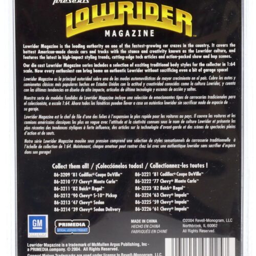 1:64 Revell Lowrider 1959 Chevrolet Impala yellow/ white #187 Wild in the Streets