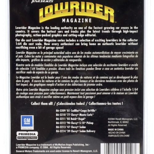 1:64 Revell Lowrider 1977 Chevrolet Monte Carlo burgundy #166 LA Super Show Grand Finale