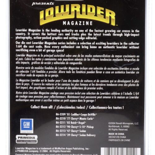 1:64 Revell Lowrider 1982 Buick Regal black/white #167 Best of the West