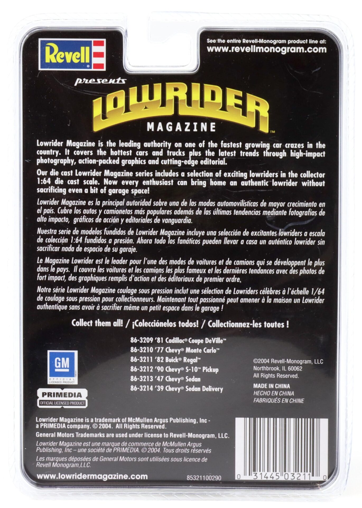 1:64 Revell Lowrider 1982 Buick Regal black/white #167 Best of the West