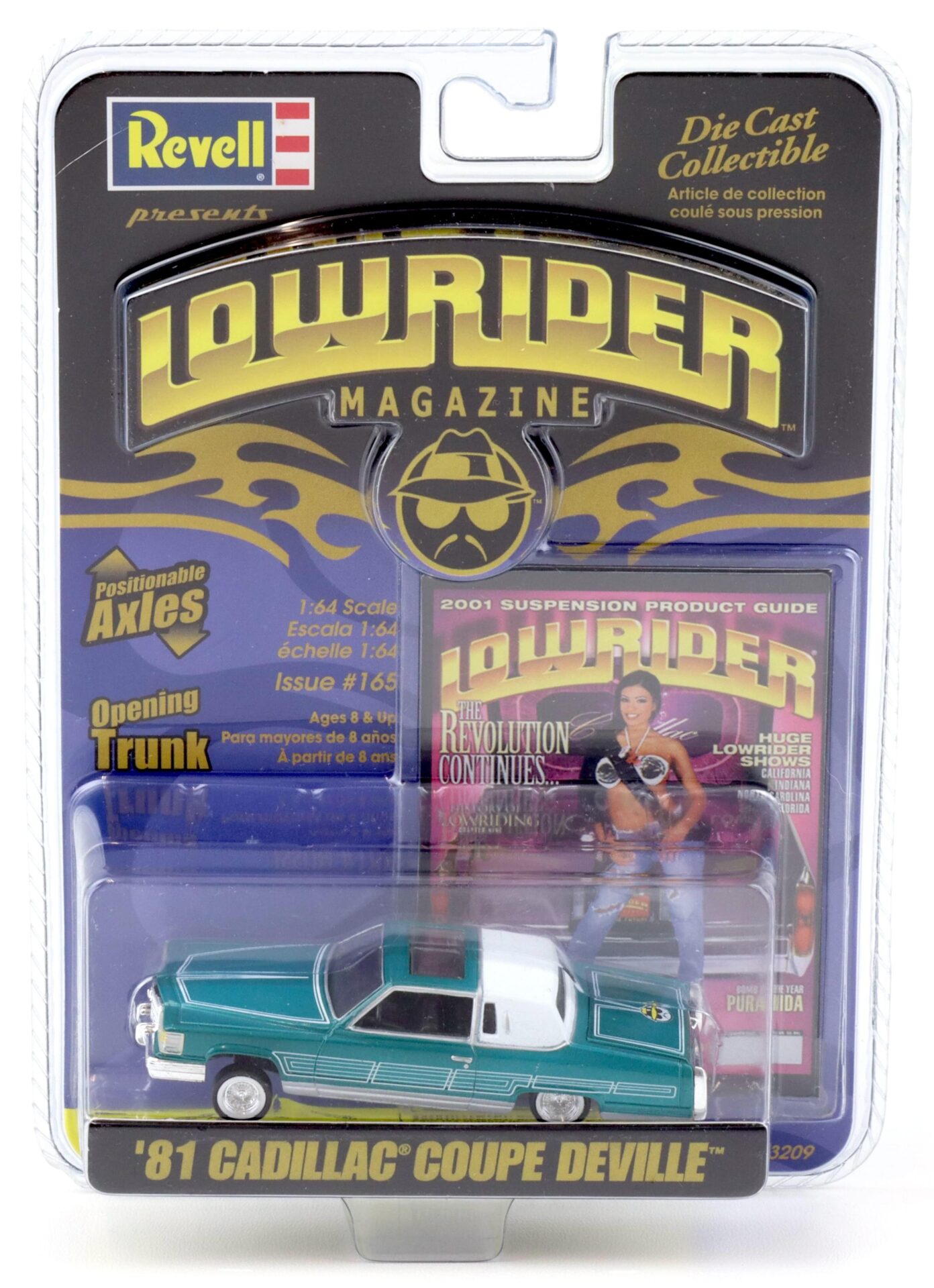 ID 93108 orig.jpg 1:64 Revell Lowrider 1981 Cadillac Coupe Deville green/white #165 The Revolution Continues