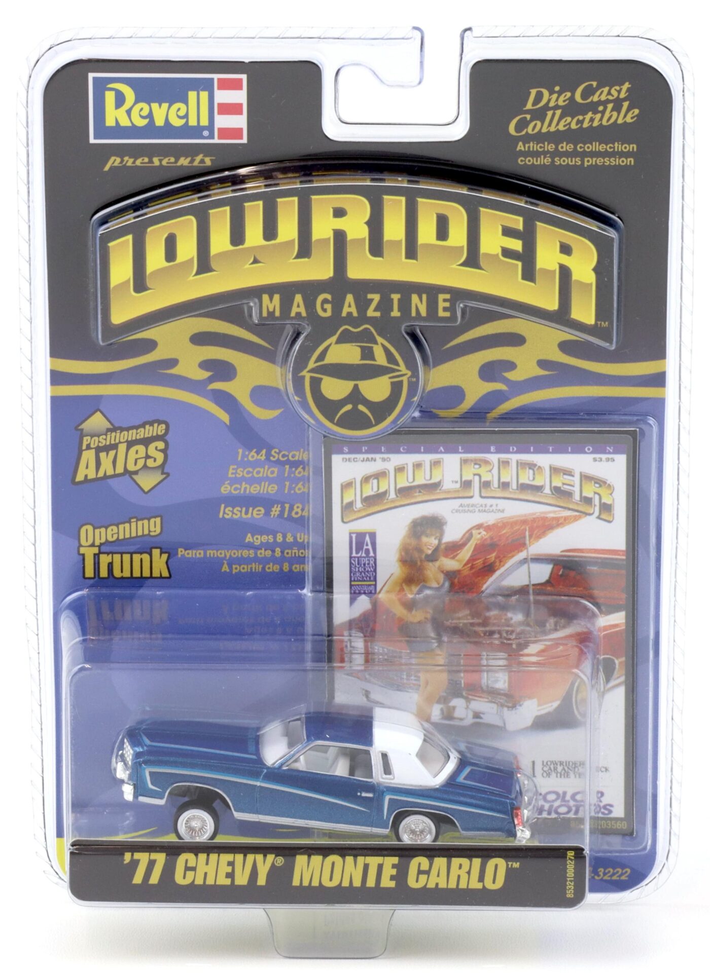ID 93110 orig.jpg 1:64 Revell Lowrider 1977 Chevrolet Monte Carlo blue #184 LA Super Show Grand Finale