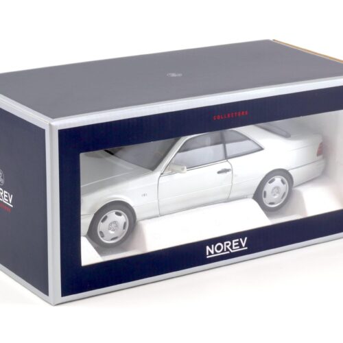 1:18 Norev Mercedes CL 600 Coupe C140 silver metallic 1997