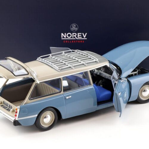 1:18 Norev Citroen ID 19 Break 1967 Monte Carlo blue 181591
