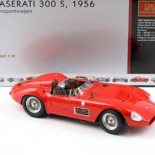 1:18 CMC Maserati 300S Rennsportwagen 1956 red M-105