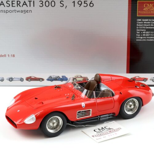 1:18 CMC Maserati 300S Rennsportwagen 1956 red M-105