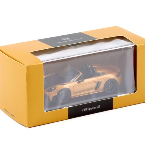 1:43 Spark Porsche 718 Spyder RS (982) nordic gold/ black wheels WAP DEALER