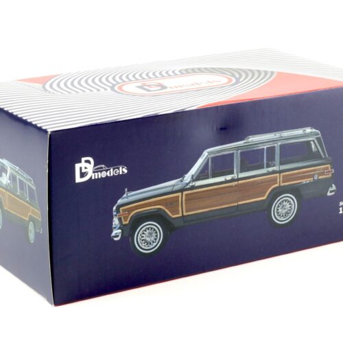 1:18 DD-Models Jeep Grand Wagoneer 1991 Dover grey metallic/ wood DO00102
