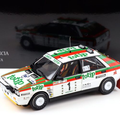 1:18 Kyosho Lancia Delta HF 4WD 1987 Targa Florio #1 TOTIP Cerrato/Cerri 08960C