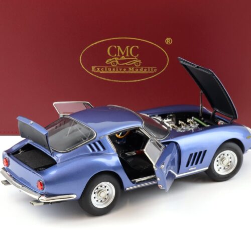 1:18 CMC Ferrari 275 GTB/C Coupe 1966 California blue M-239 - Limited 1000 pcs.