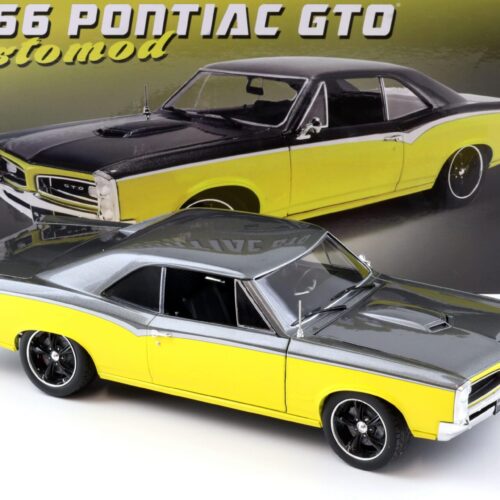 1:18 ACME 1966 Pontiac GTO Restomod yellow/ grey metallic A1801219