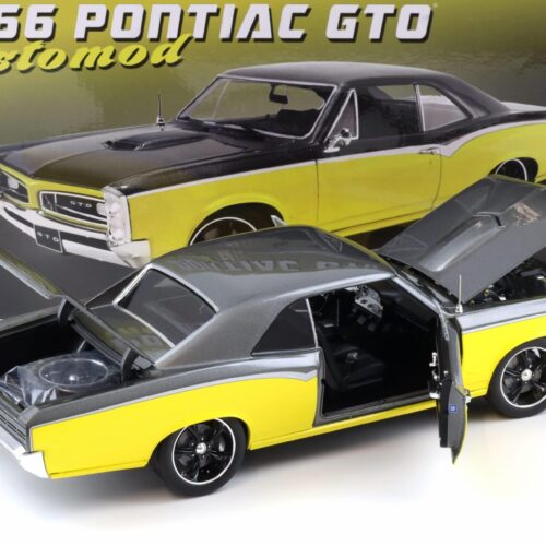 1:18 ACME 1966 Pontiac GTO Restomod yellow/ grey metallic A1801219
