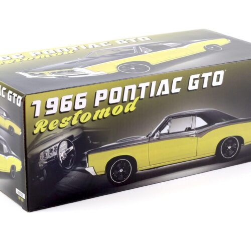 1:18 ACME 1966 Pontiac GTO Restomod yellow/ grey metallic A1801219