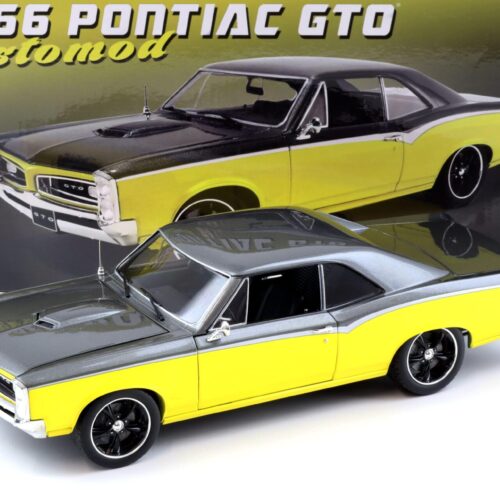 1:18 ACME 1966 Pontiac GTO Restomod yellow/ grey metallic A1801219