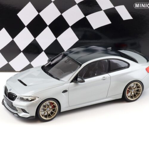 1:18 Minichamps BMW M2 CS (F87) Coupe 2020 silver metallic/ gold wheels