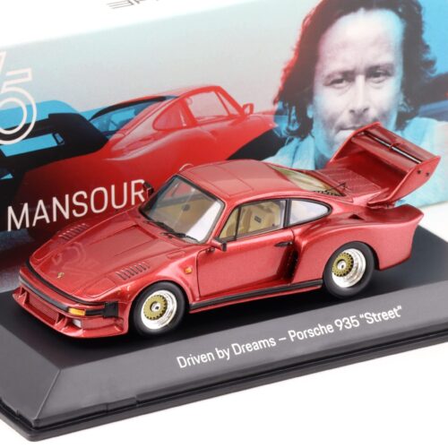 1:43 Spark Porsche 911 Turbo TAG 935 Street red Mansour Ojjeh MAP Porsche Museum