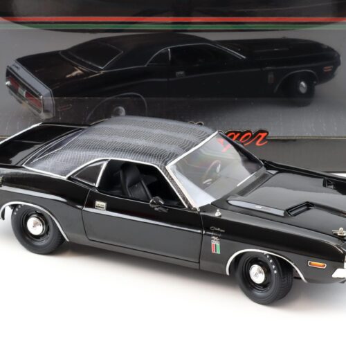 1:18 Greenlight 1970 Dodge Challenger R/T 426 Hemi Coupe THE BLACK GHOST