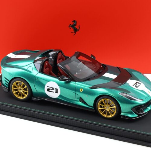 1:18 BBR Ferrari 812 Competizione A Aperta Green Jewel - Limited 80 pcs.