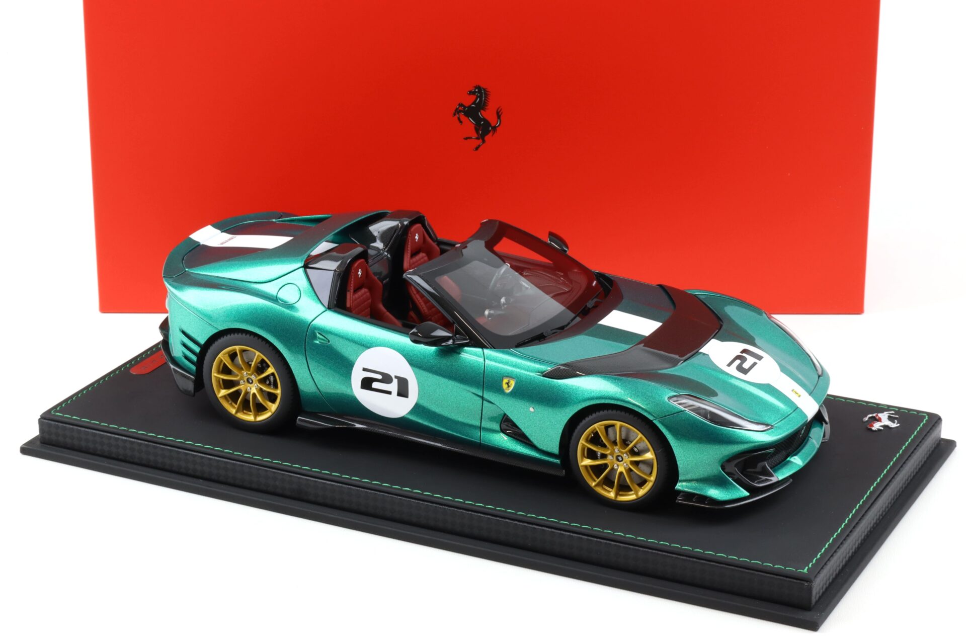 1:18 BBR Ferrari 812 Competizione A Aperta Green Jewel - Limited 80 pcs.