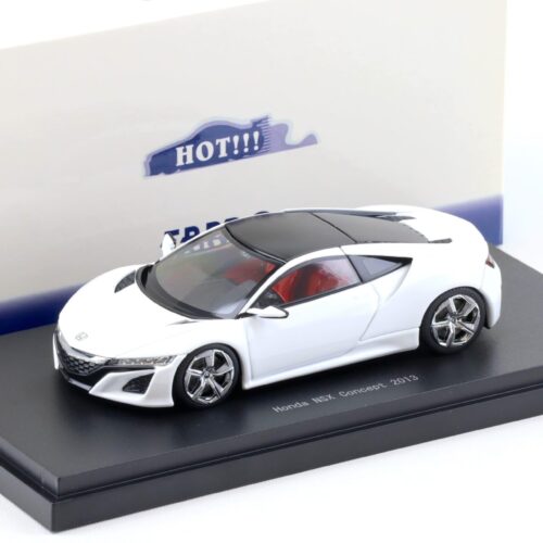 1:43 Ebbro Honda NSX Concept Car 2013 pearl white