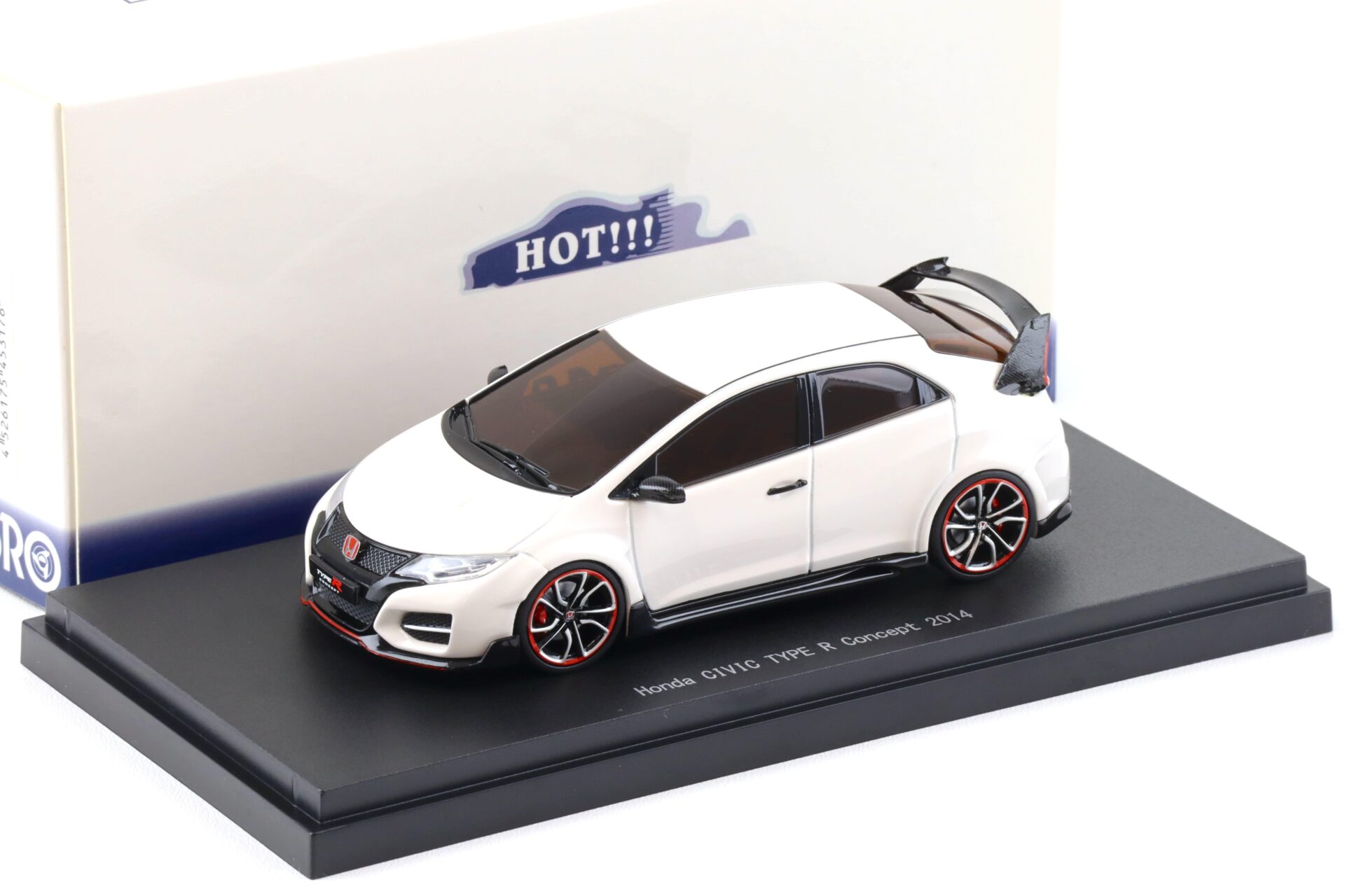 1:43 Ebbro Honda Civic Type R Concept 2014 Championship white