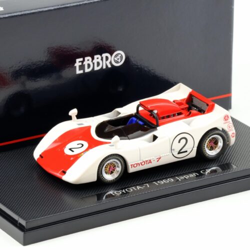1:43 Ebbro Toyota 7 Japan GP 1969 #2 white/ red