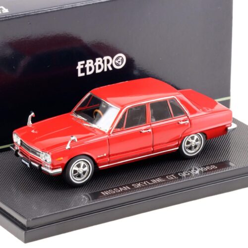 1:43 Ebbro Nissan Skyline GT GC10 1968 red