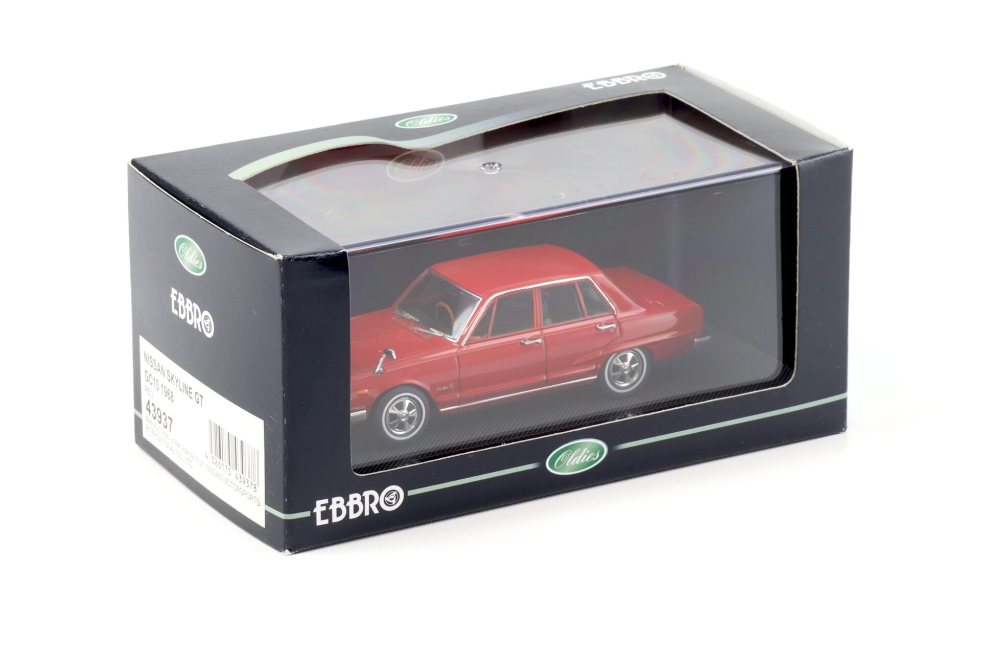 1:43 Ebbro Nissan Skyline GT GC10 1968 red